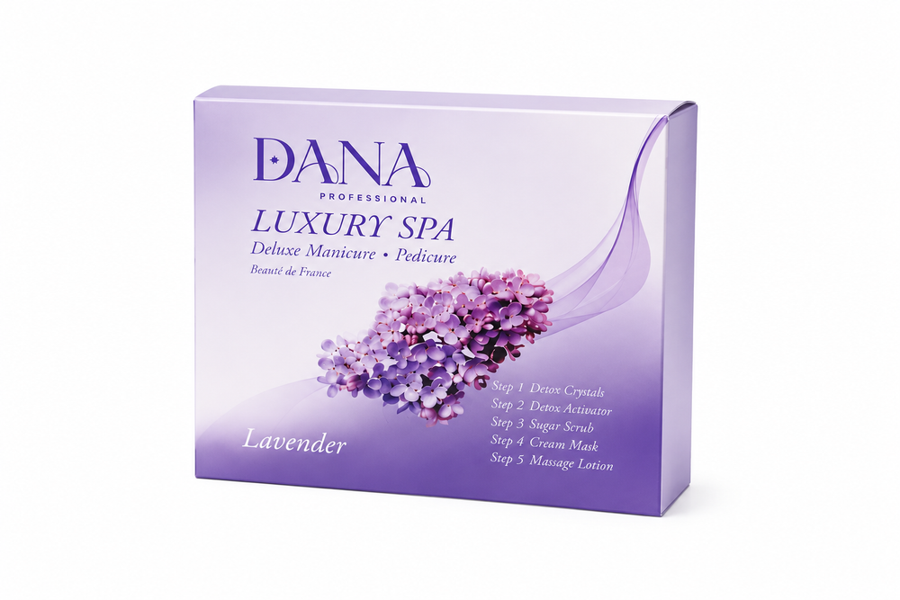 Lavender Luxury Manicure & Pedicure Spa Kit (5 steps)