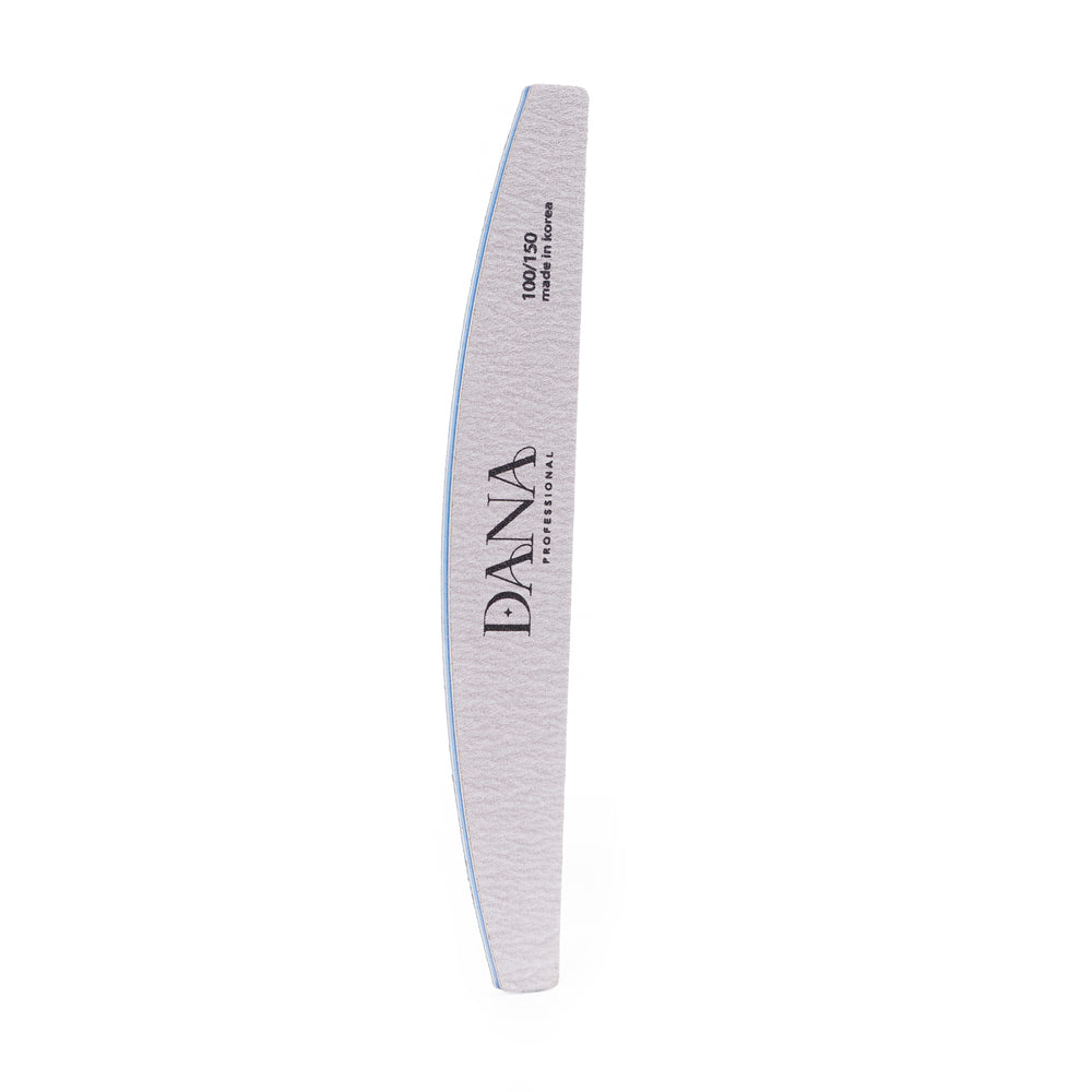 Premium Half Moon Nail File 100/150 Set (25pcs)