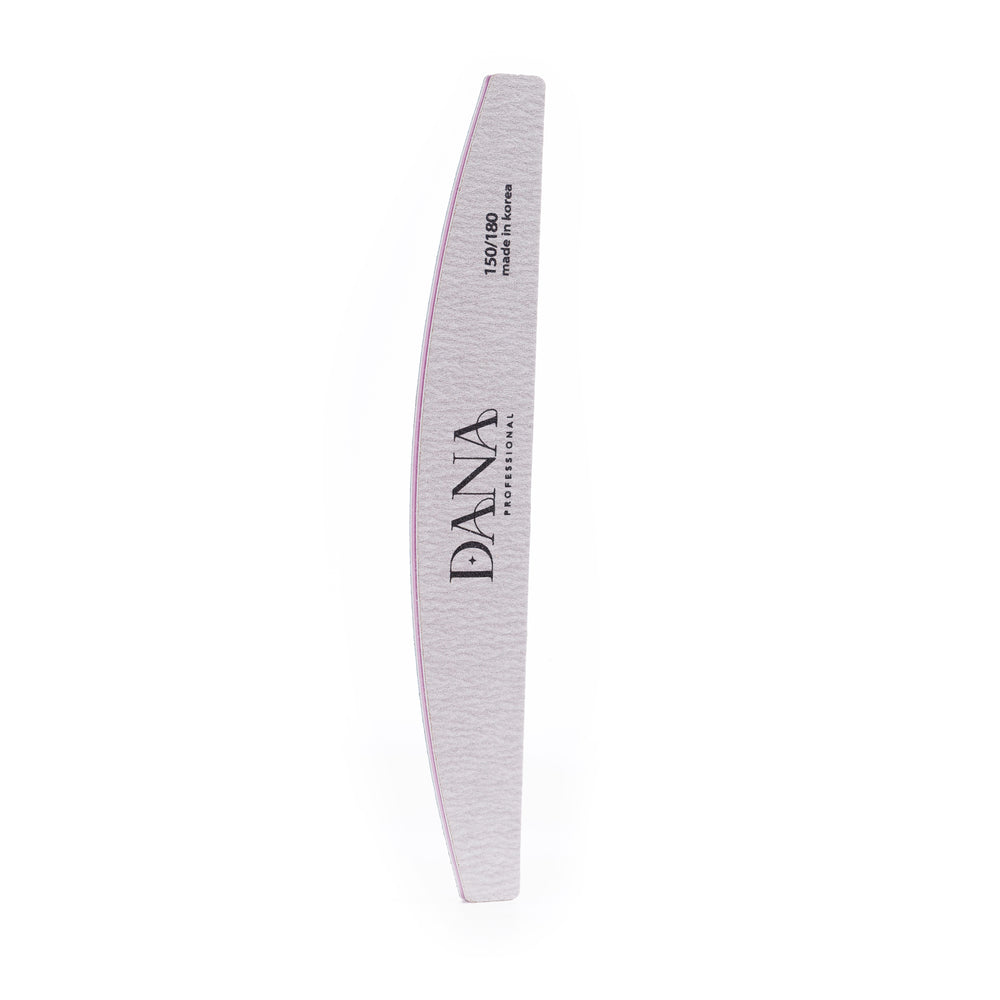 Premium Half Moon Nail File 150/180 Set (25pcs)