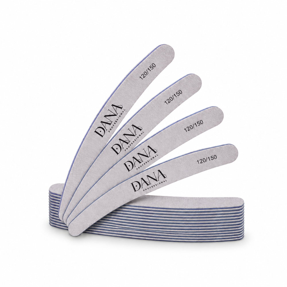 Banana Nail File 120/150 Set (25pcs)