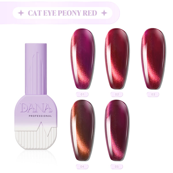 Cat Eye Peony Red 03 (10ml)