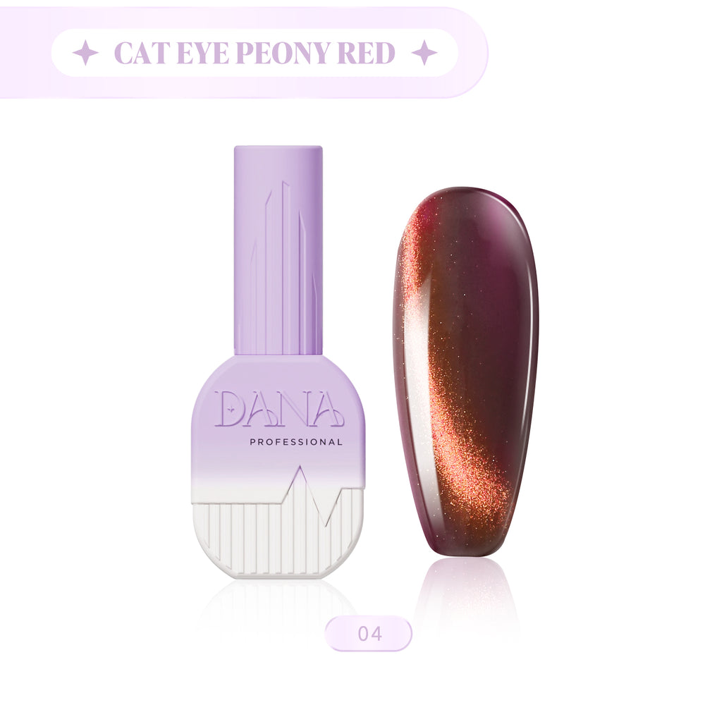 Cat Eye Peony Red 04 (10ml)
