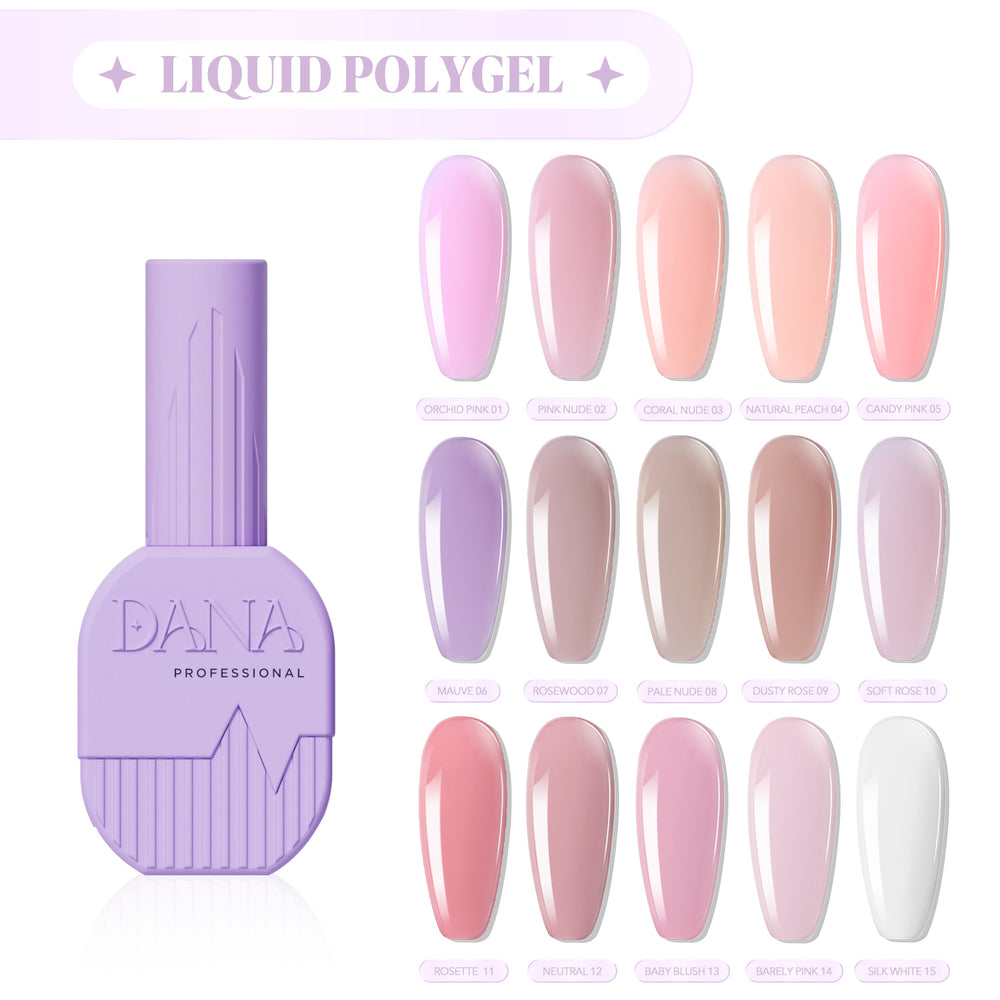 Liquid Polygel - Pink Nude 02 (15ml)