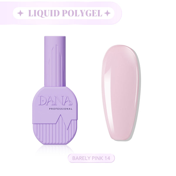 Liquid Polygel - Barely Pink 14 (15ml)