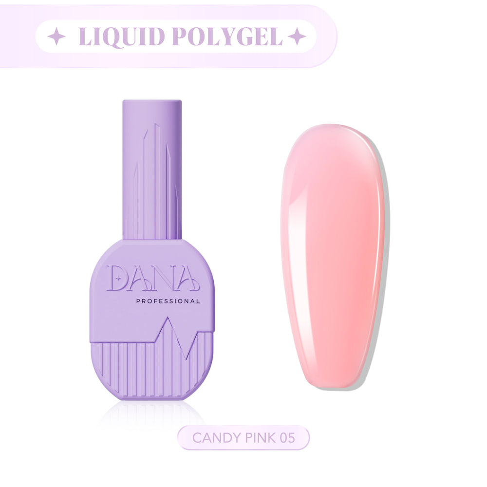Liquid Polygel - Candy Pink 05 (15ml)