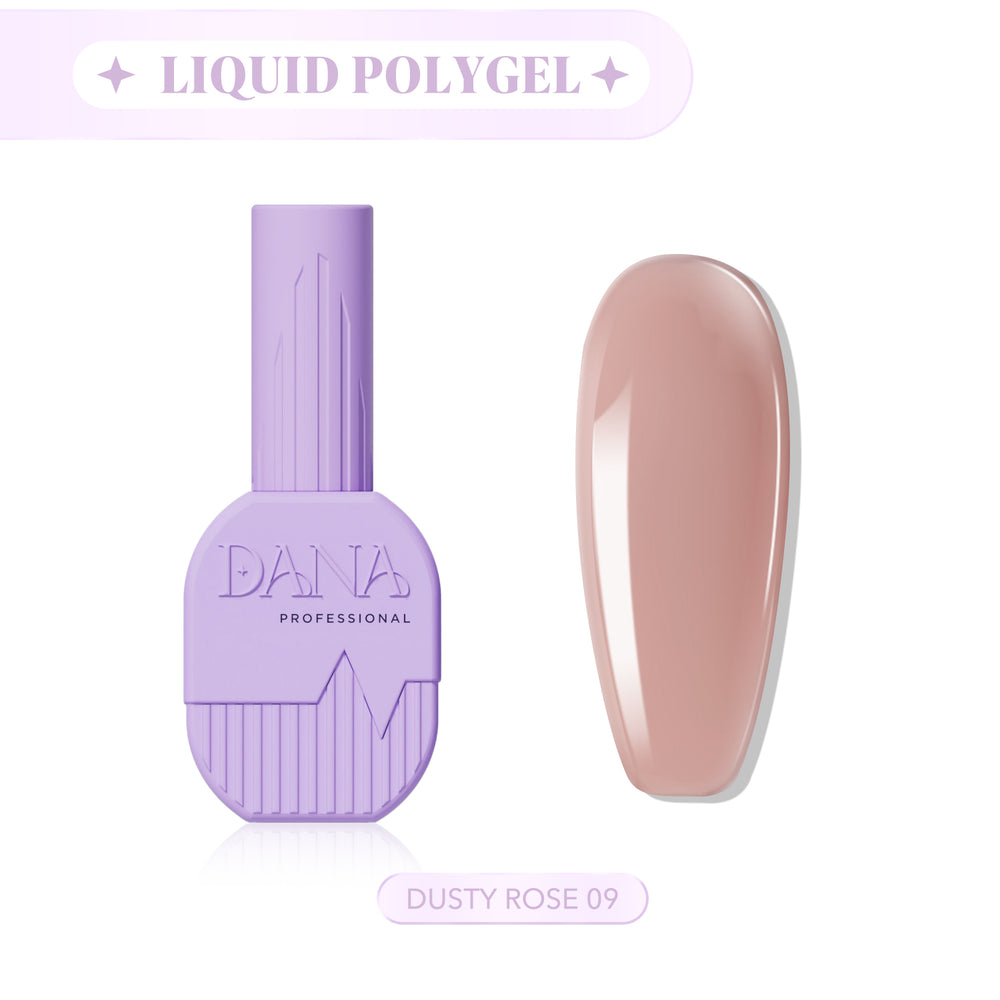 Liquid Polygel - Dusty Rose 09 (15ml)