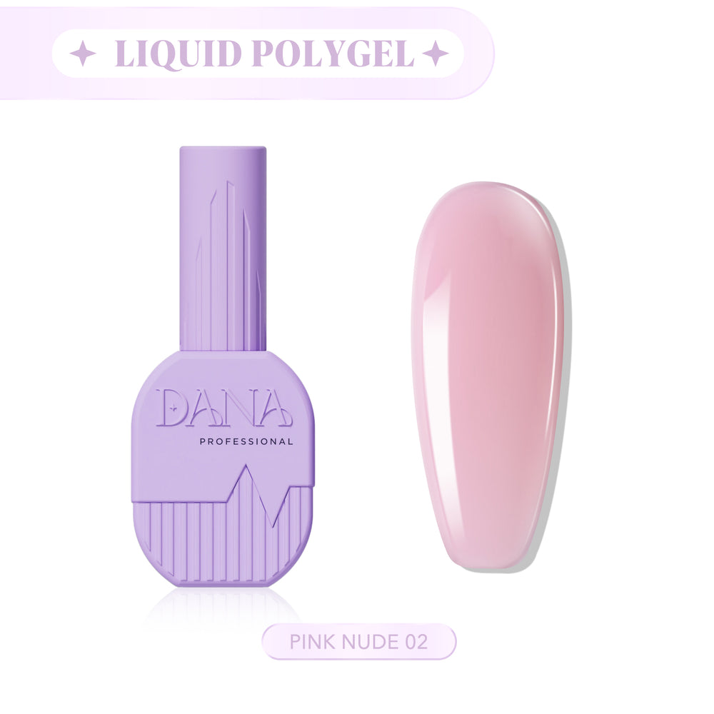 Liquid Polygel - Pink Nude 02 (15ml)