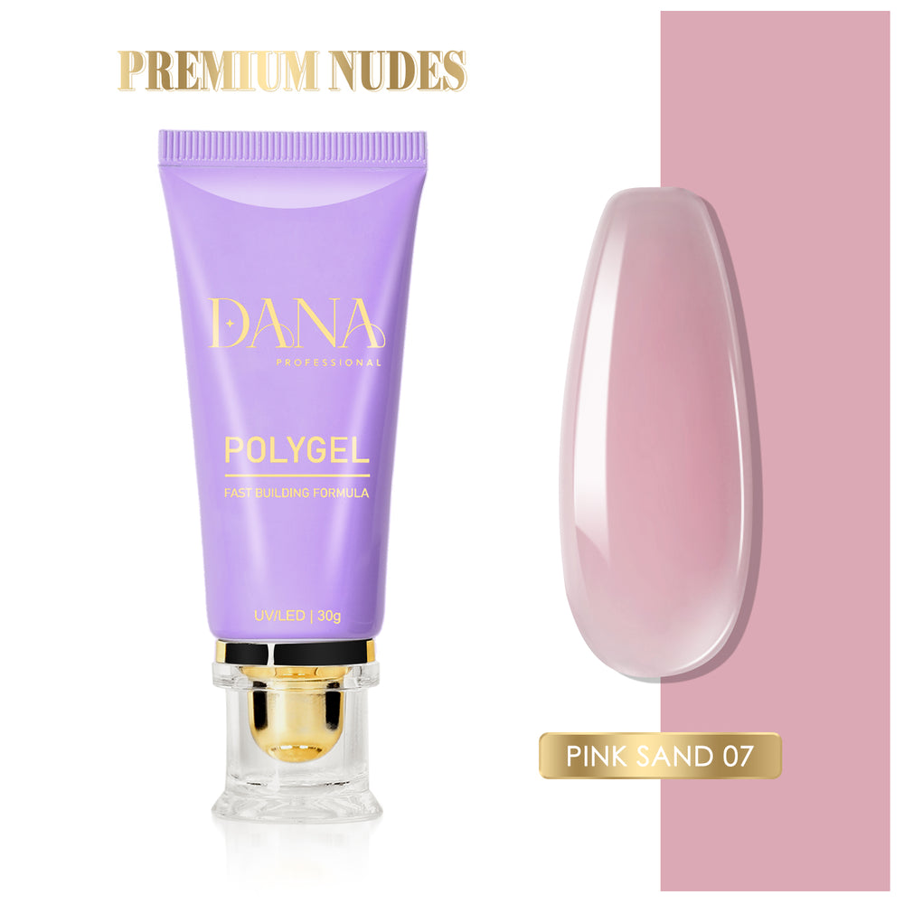 Polygel Premium Nudes - Pink Sand 07 (30ml)