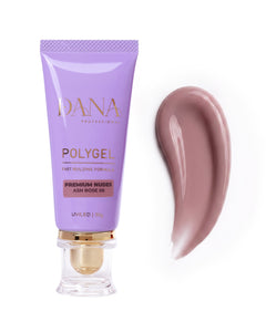 Dana Professional Polygel Premium Nudes - Ash Rose 06 (30ml)