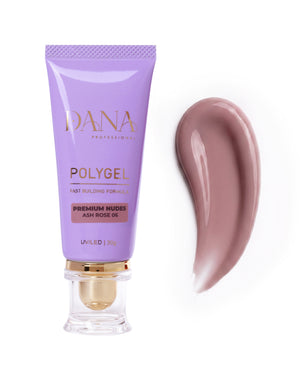 Dana Professional Polygel Premium Nudes - Ash Rose 06 (30ml)