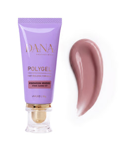 Dana Professional Polygel Premium Nudes - Pink Sand 07 (30ml)