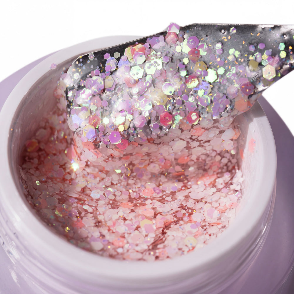 Rainbow Glitter Gel - Fairy Floss 04 (30ml)