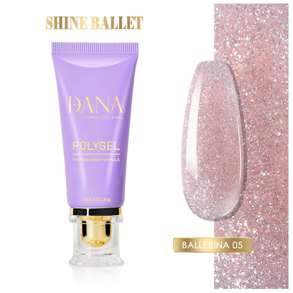 Polygel Shine Ballet - Ballerina 05 (30ml)
