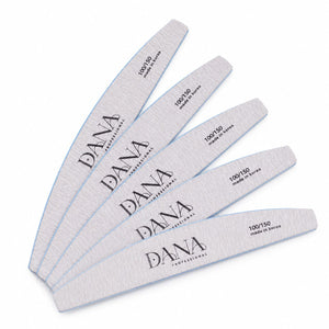 Premium Half Moon Nail File 100/150 Set (25pcs)