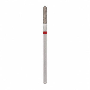 Diamond bit rounded cylinder red