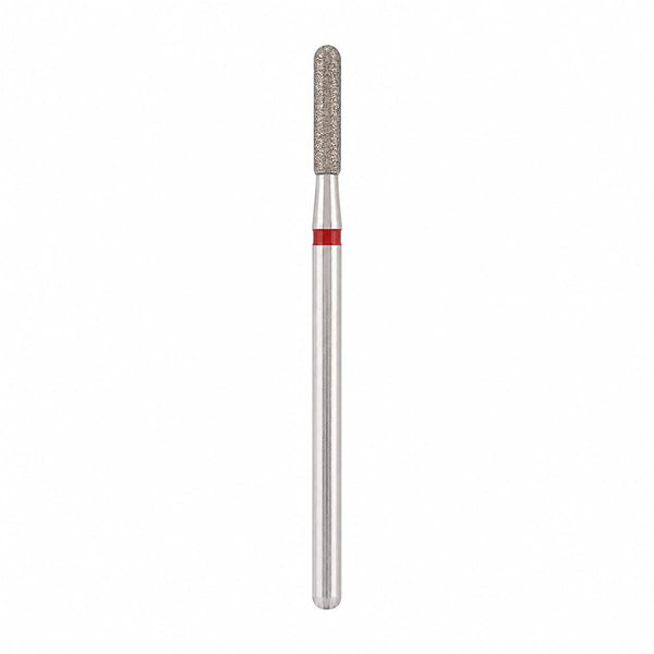 Diamond bit rounded cylinder red